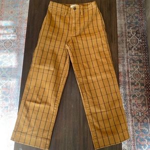 Madewell Slim Emmett Wide Leg Crop